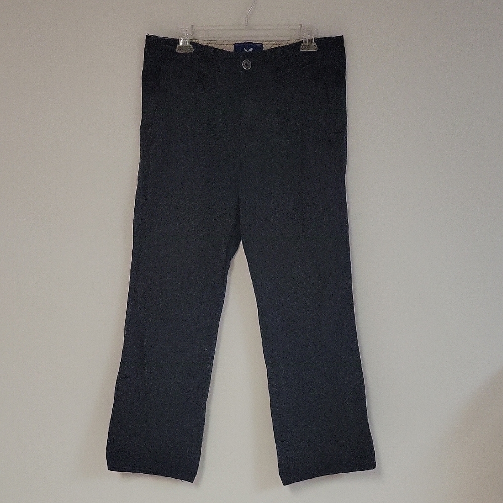 American Eagle Outfitters Navy Blue Pants Classic Fit